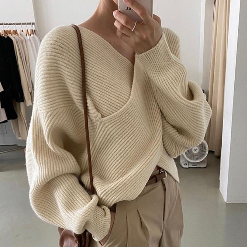 Bellacrossa | Maglione chic con intreccio frontale
