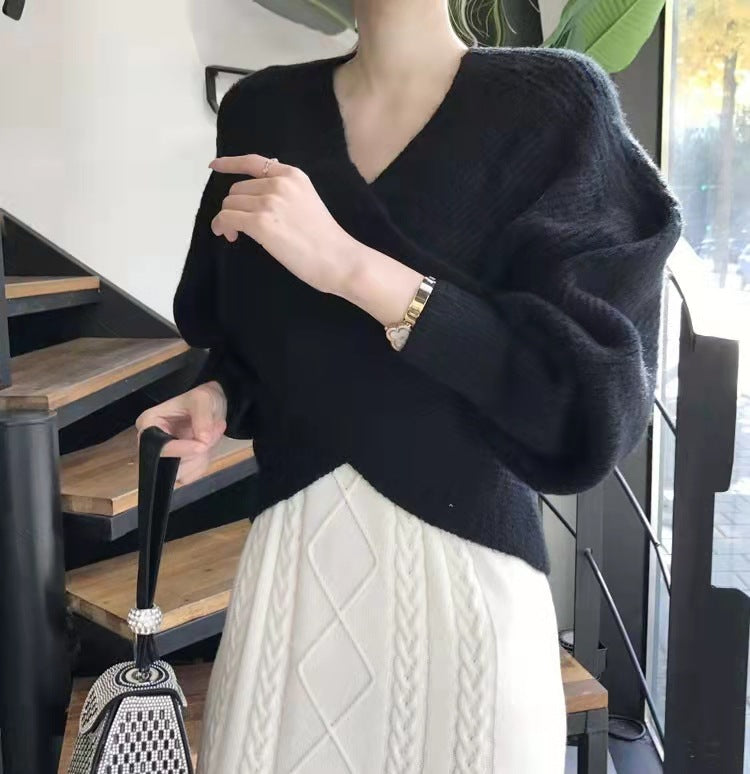 Bellacrossa | Maglione chic con intreccio frontale