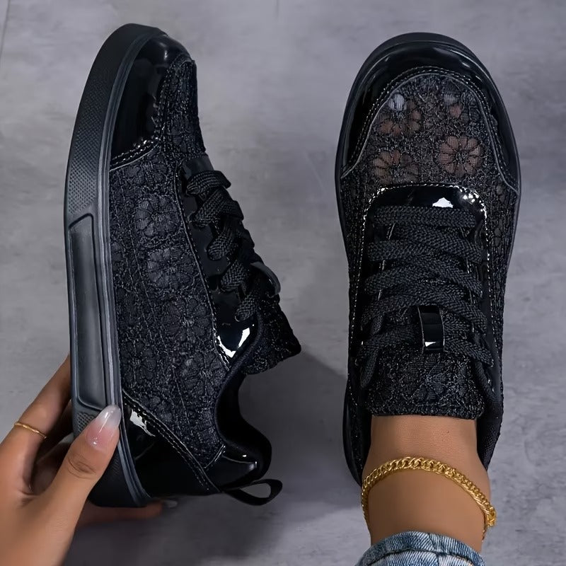 Serena™ | Sneakers in Pizzo Floreale
