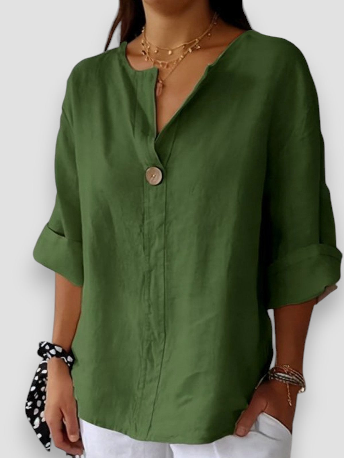 Vellania | Top casual a V elegante