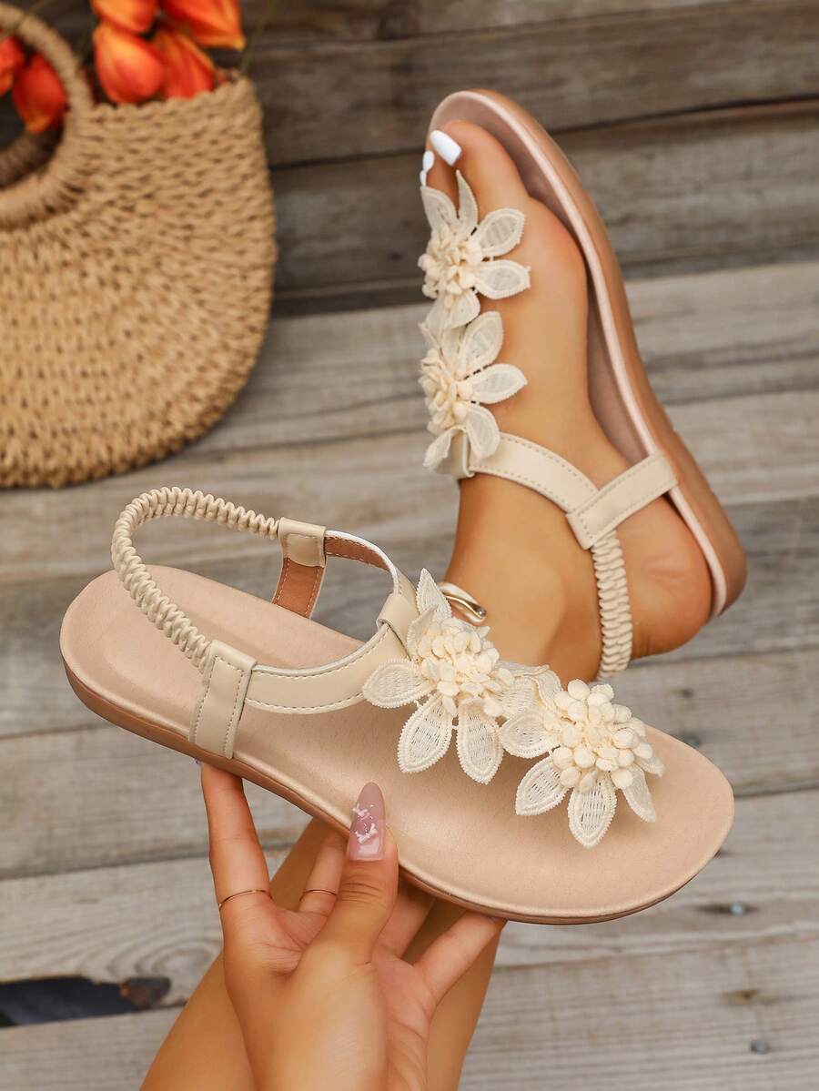 Flora™ | Sandali Floreali Eleganti