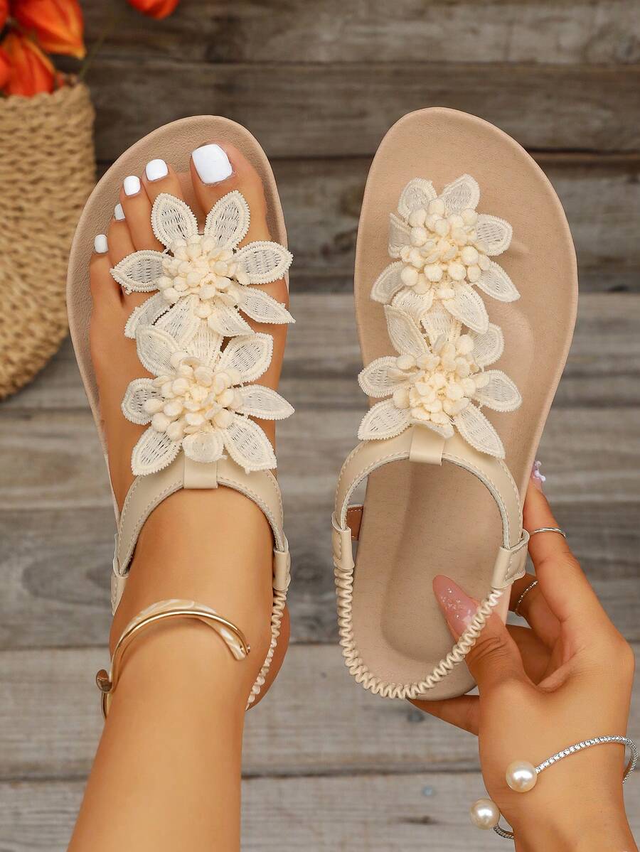 Flora™ | Sandali Floreali Eleganti