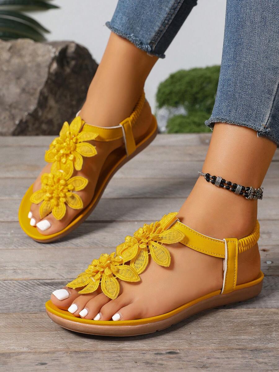 Flora™ | Sandali Floreali Eleganti