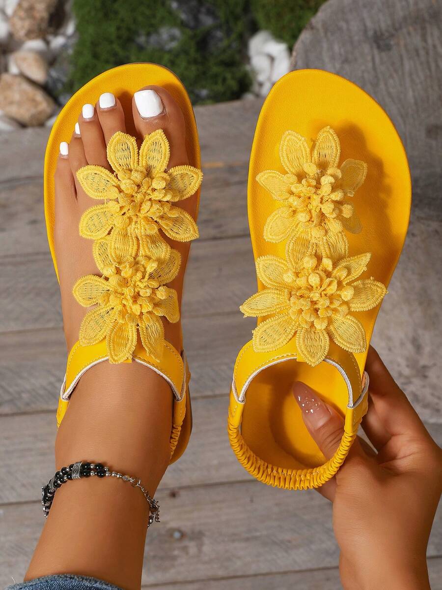 Flora™ | Sandali Floreali Eleganti