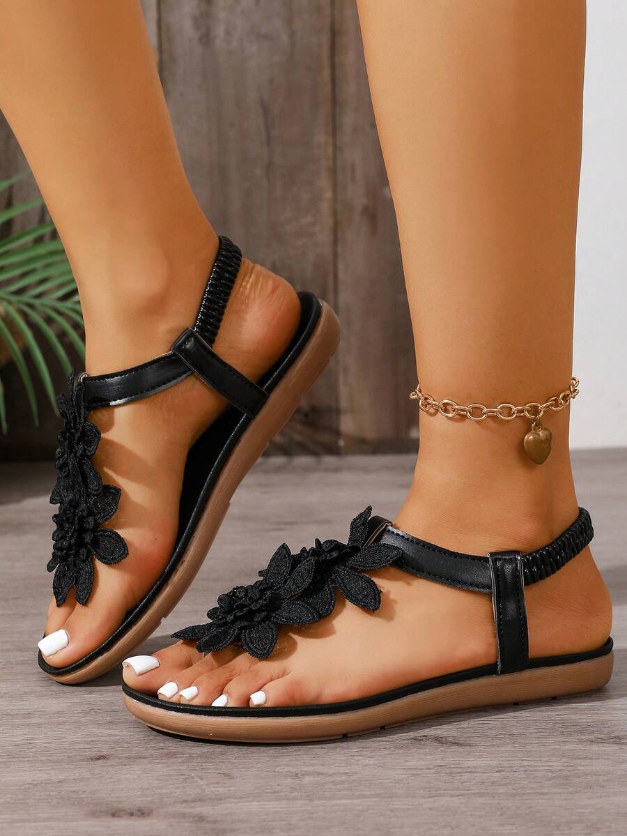 Flora™ | Sandali Floreali Eleganti