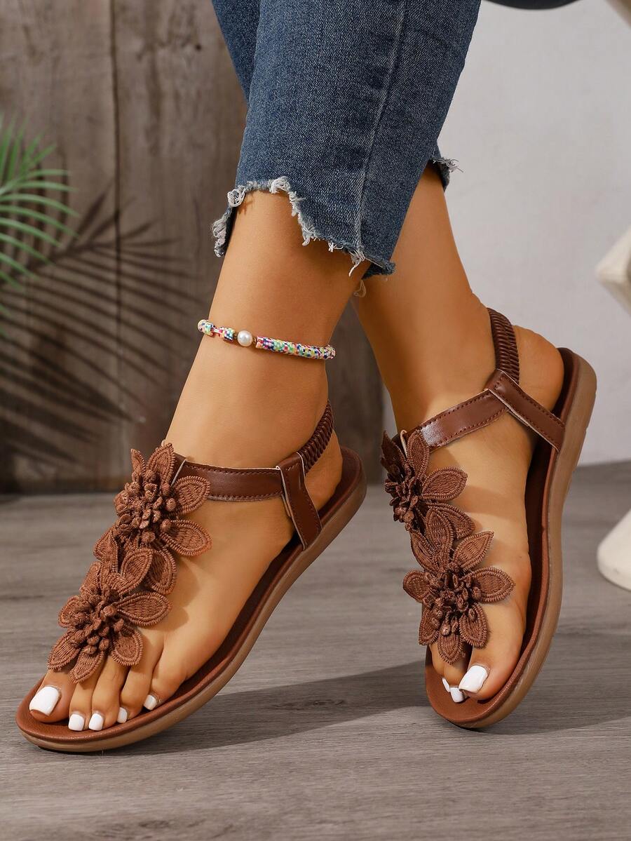 Flora™ | Sandali Floreali Eleganti