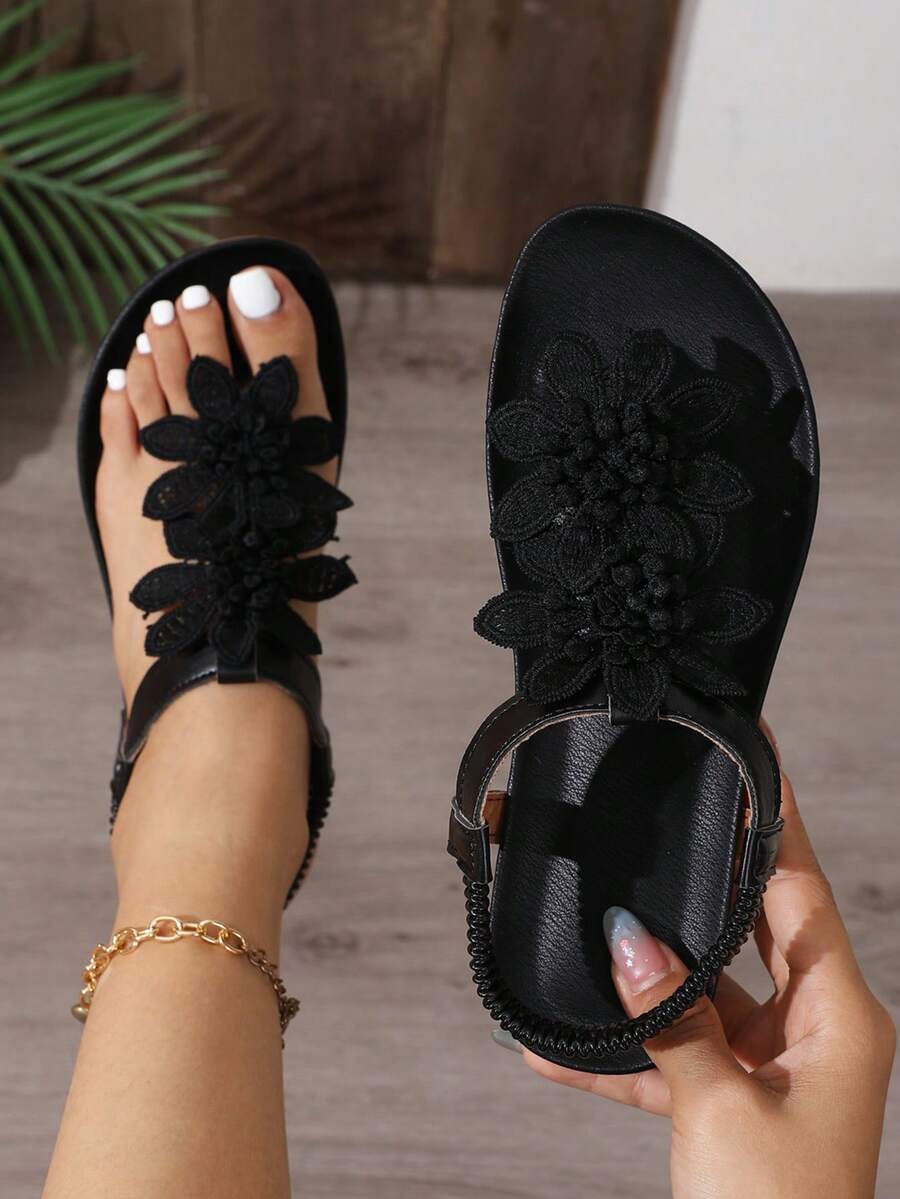 Flora™ | Sandali Floreali Eleganti