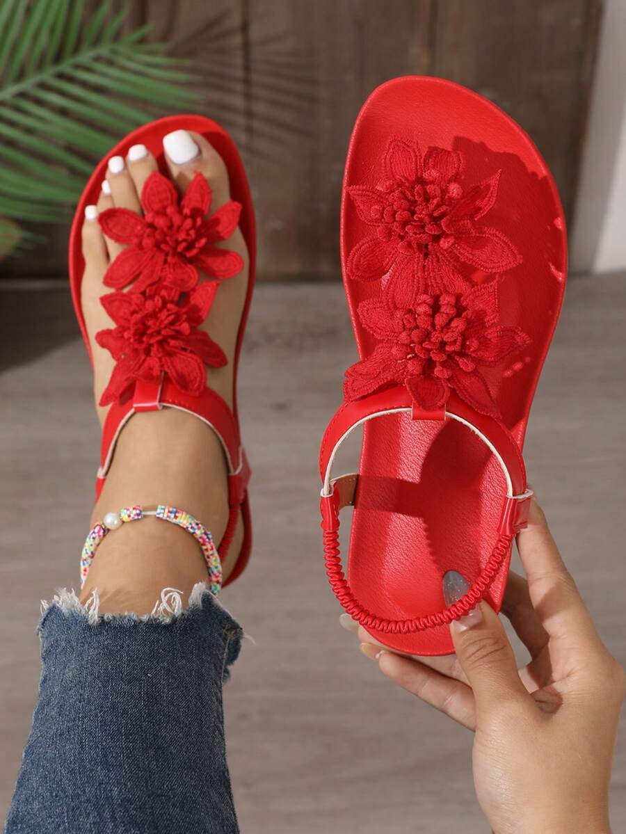 Flora™ | Sandali Floreali Eleganti