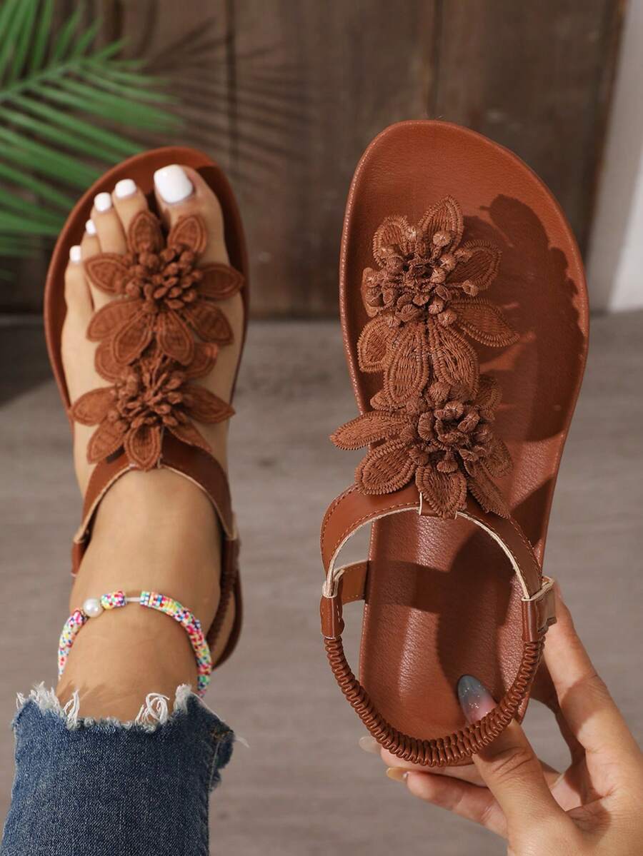 Flora™ | Sandali Floreali Eleganti