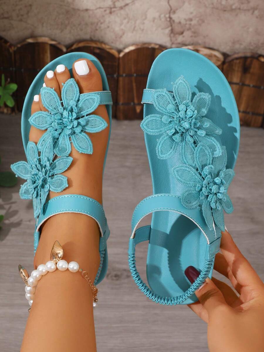 Flora™ | Sandali Floreali Eleganti