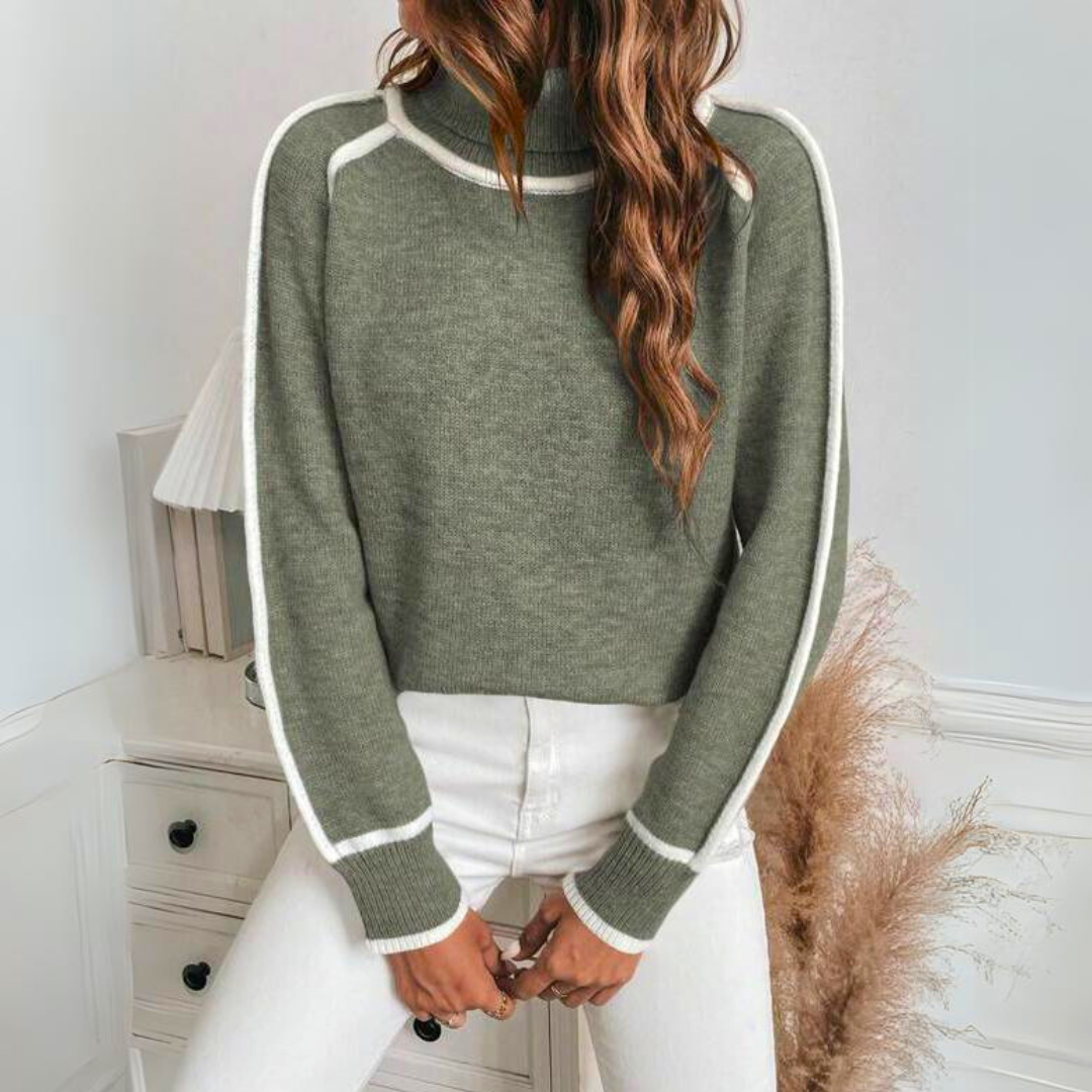 AltaKay™ | Maglione elegante con collo alto morbido