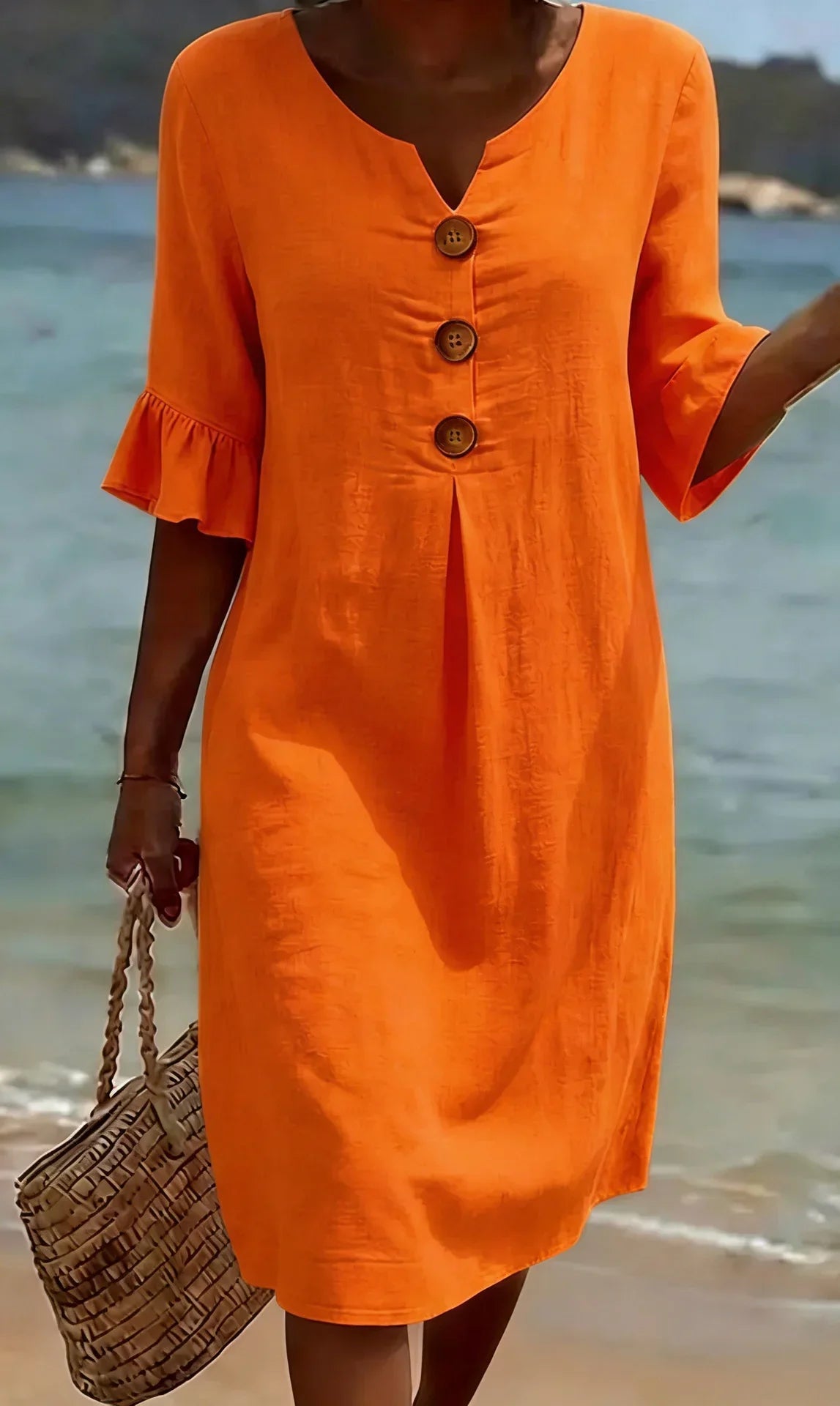 Ludovica™ | Abito Lino Elegante