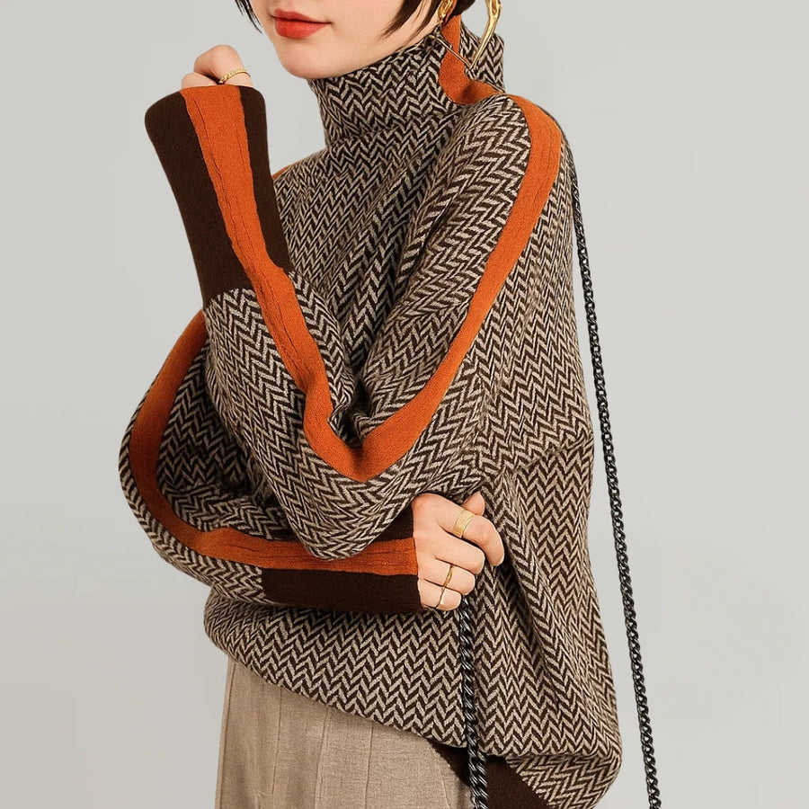 Amarena | Maglione soffice a collo alto