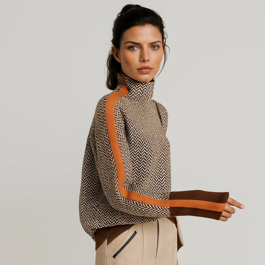 Amarena | Maglione soffice a collo alto