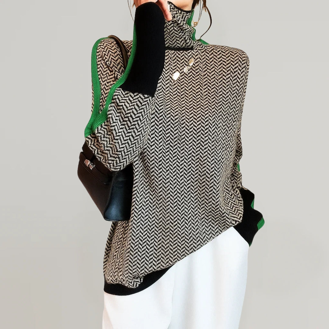 Amarena | Maglione soffice a collo alto