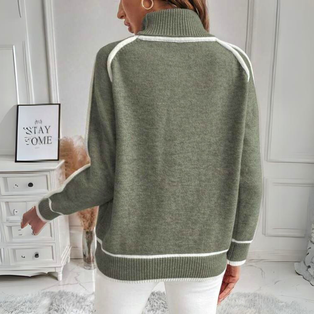 AltaKay™ | Maglione elegante con collo alto morbido