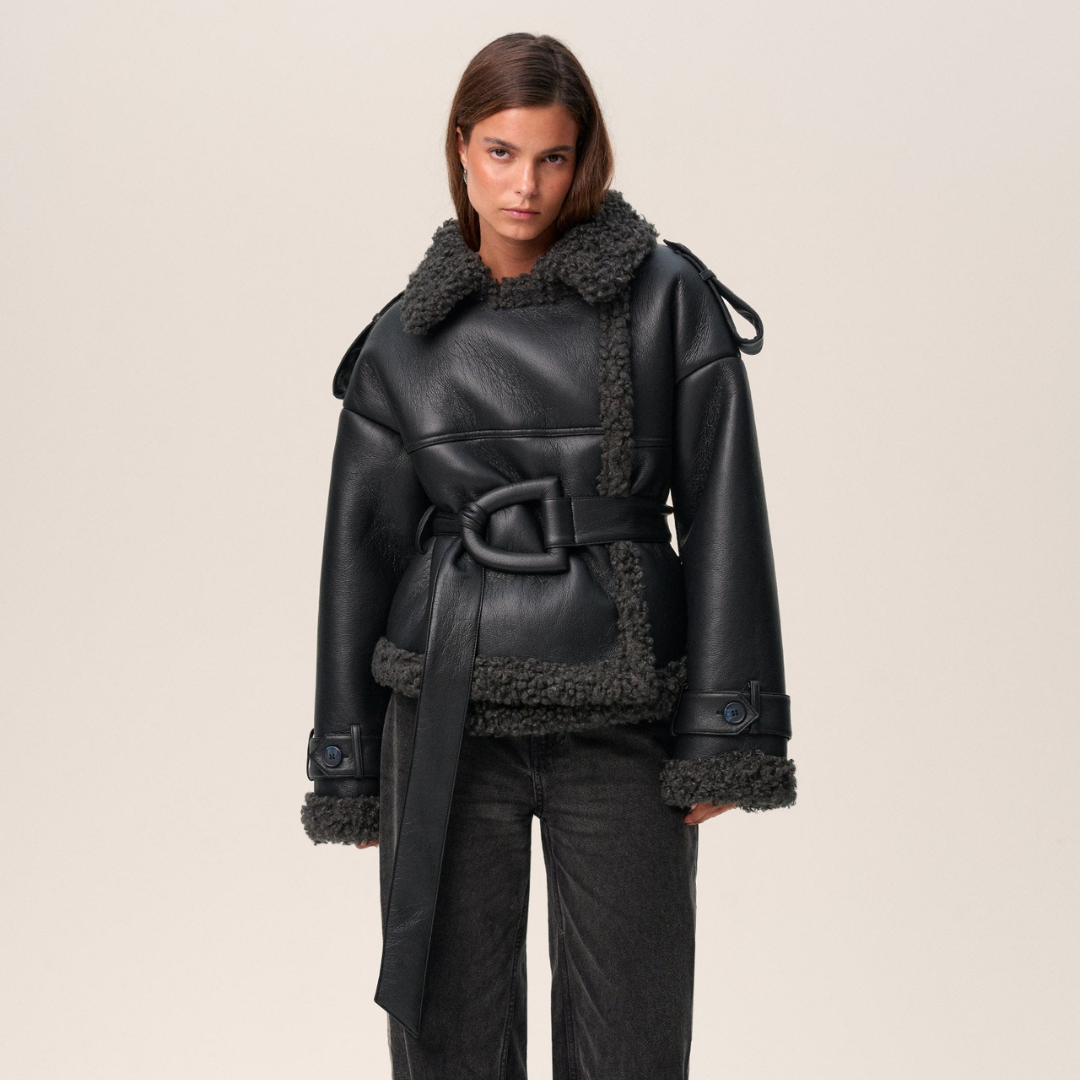 CHARLOTTE™|CAPPOTTO CON CINTURA
