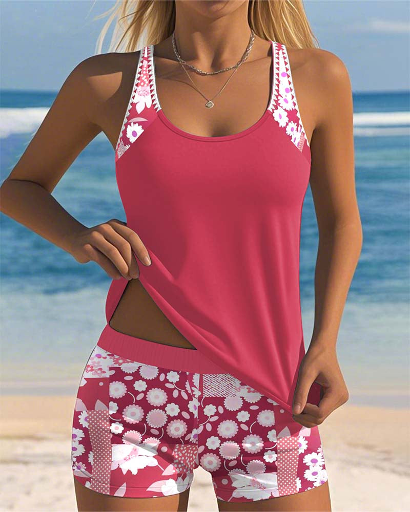 Bloom™ | Set Tankini Due Pezzi Elegante