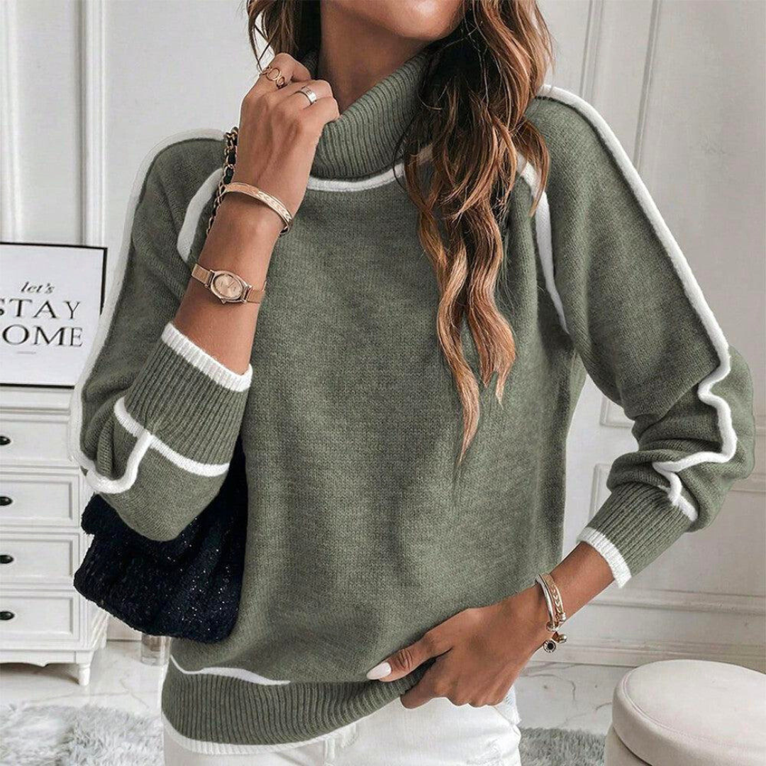 AltaKay™ | Maglione elegante con collo alto morbido