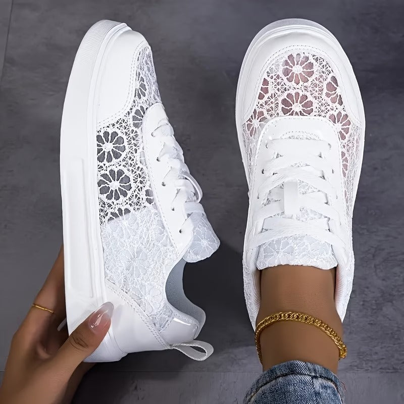Serena™ | Sneakers in Pizzo Floreale