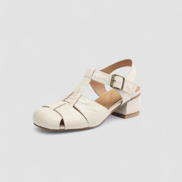 AMELIA™|SCARPE ORTOPEDICHE MARY JANE IN VERA PELLE