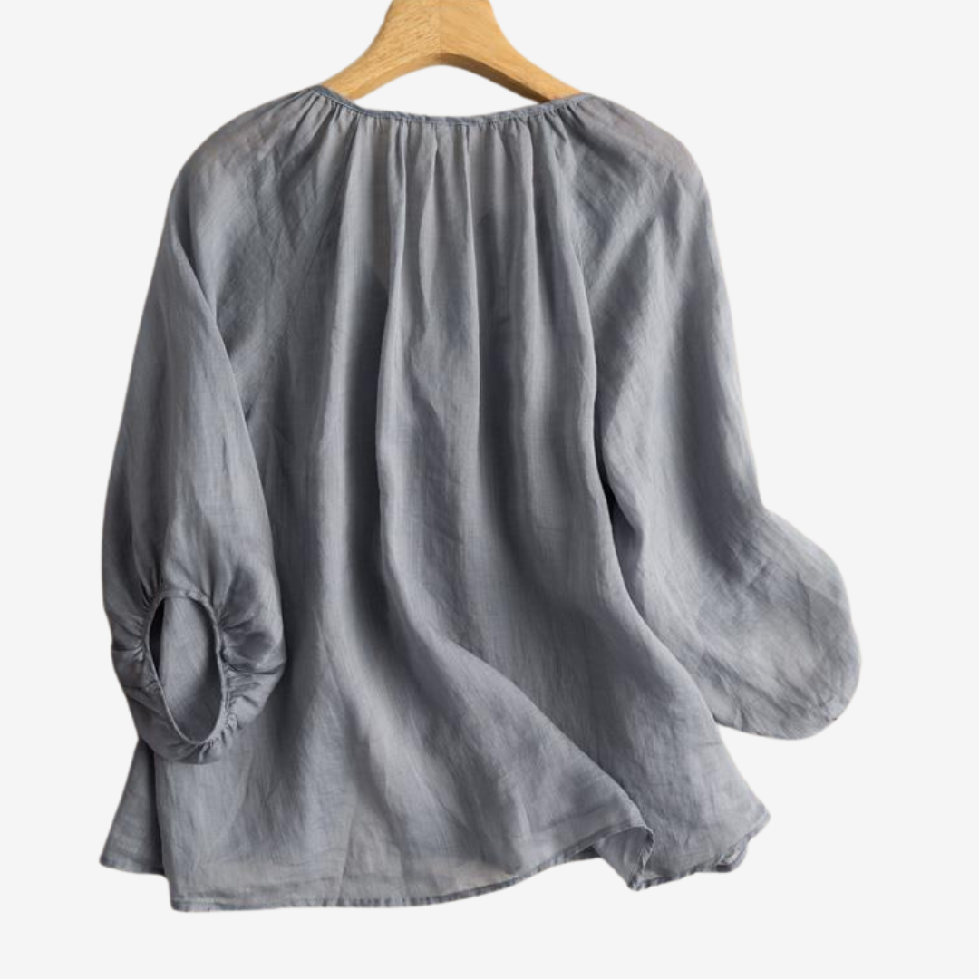 Célina™ Camicetta morbida ed elegante