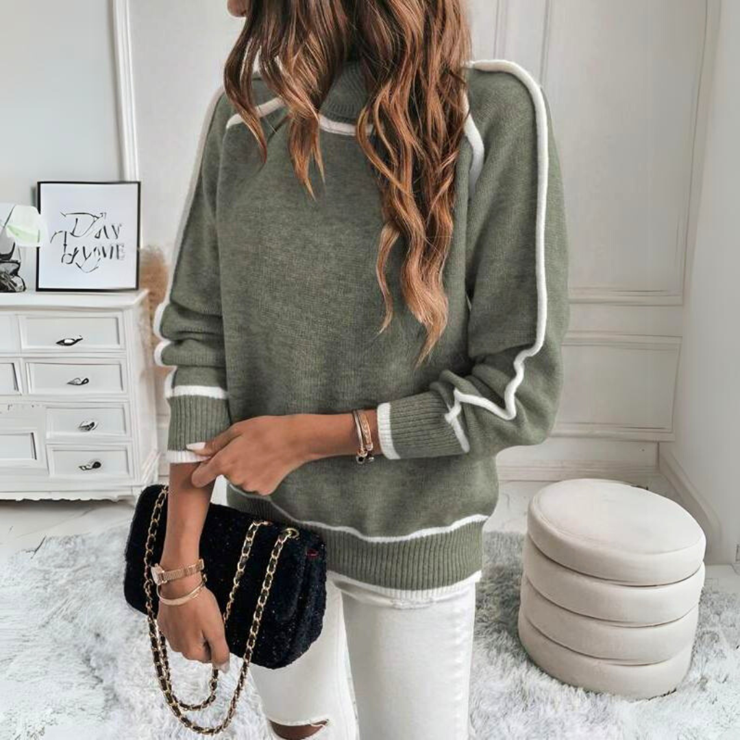 AltaKay™ | Maglione elegante con collo alto morbido