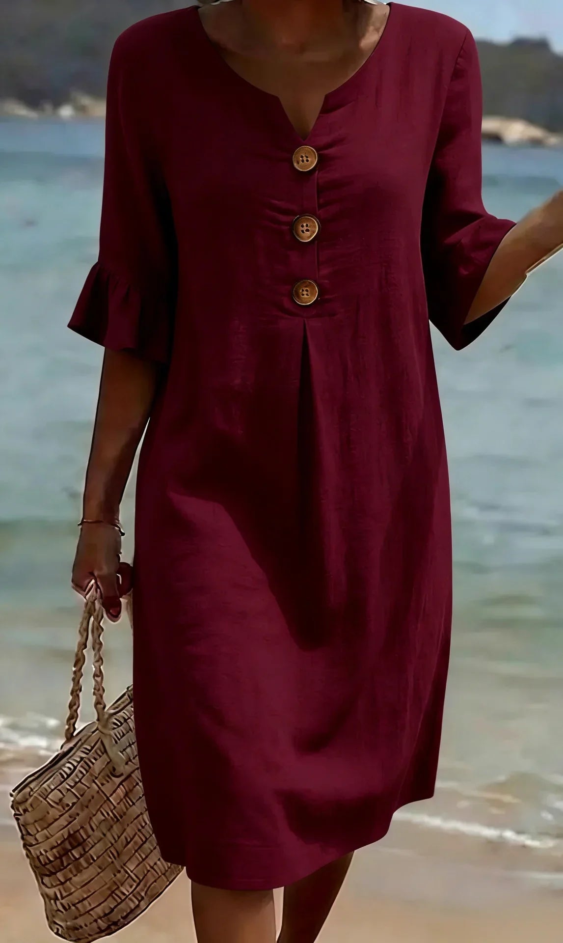 Ludovica™ | Abito Lino Elegante