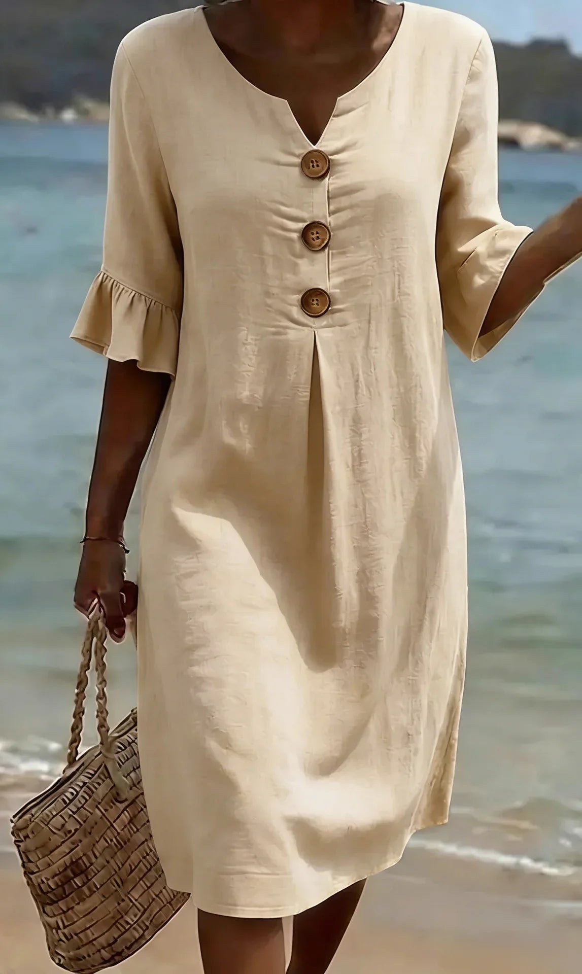 Ludovica™ | Abito Lino Elegante