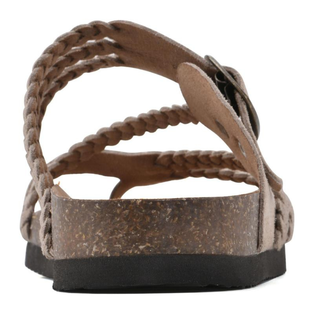 Sandali Serena™ l Intrecciati con Plantare Effetto Sughero