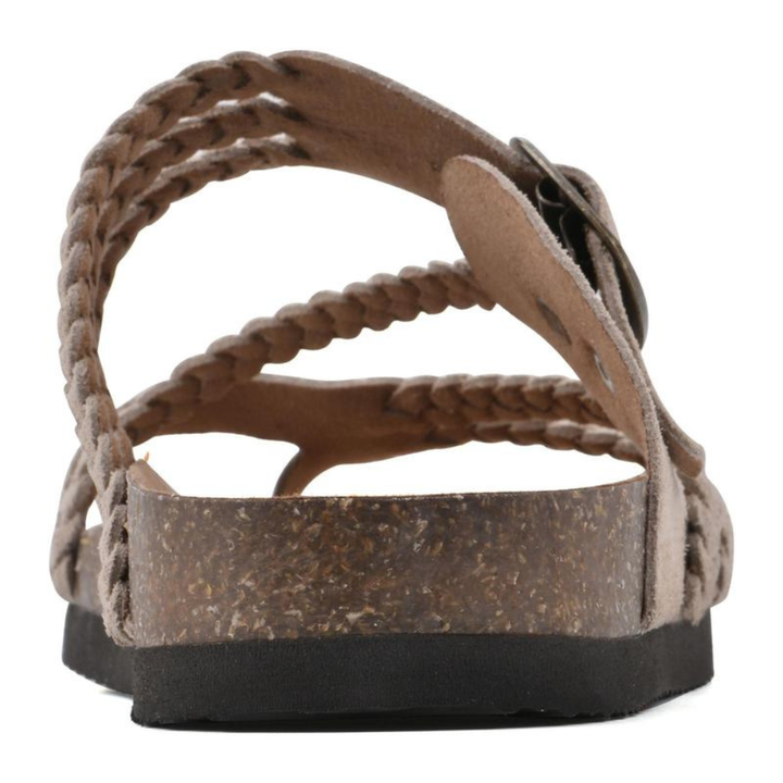 Sandali Serena™ l Intrecciati con Plantare Effetto Sughero