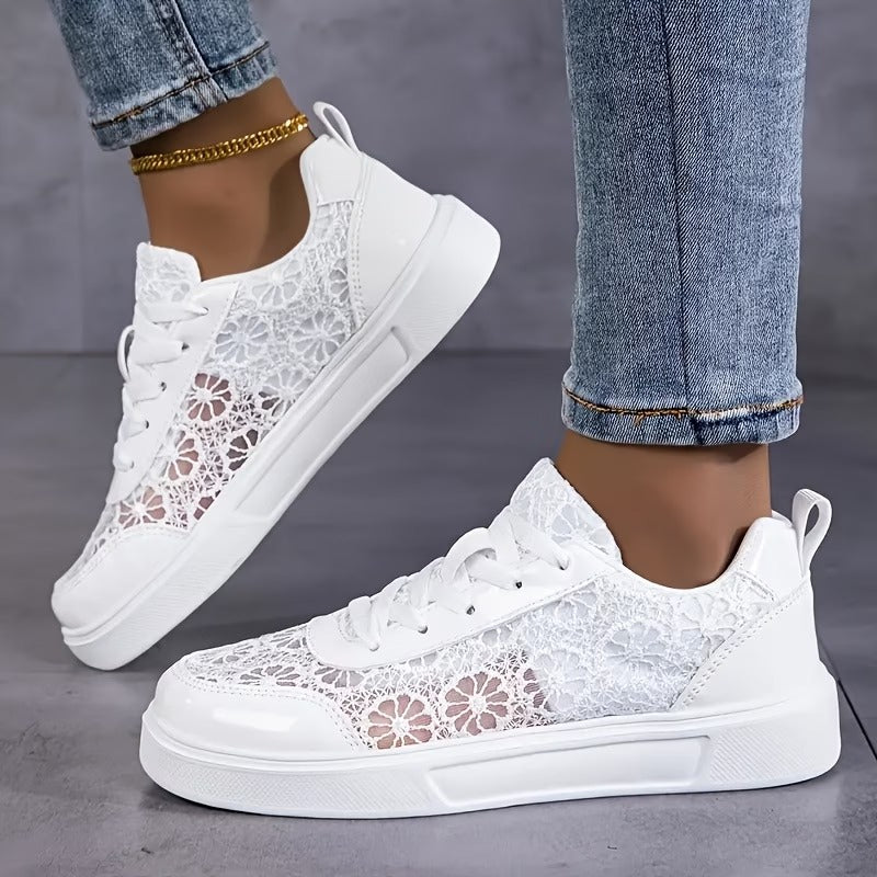 Serena™ | Sneakers in Pizzo Floreale