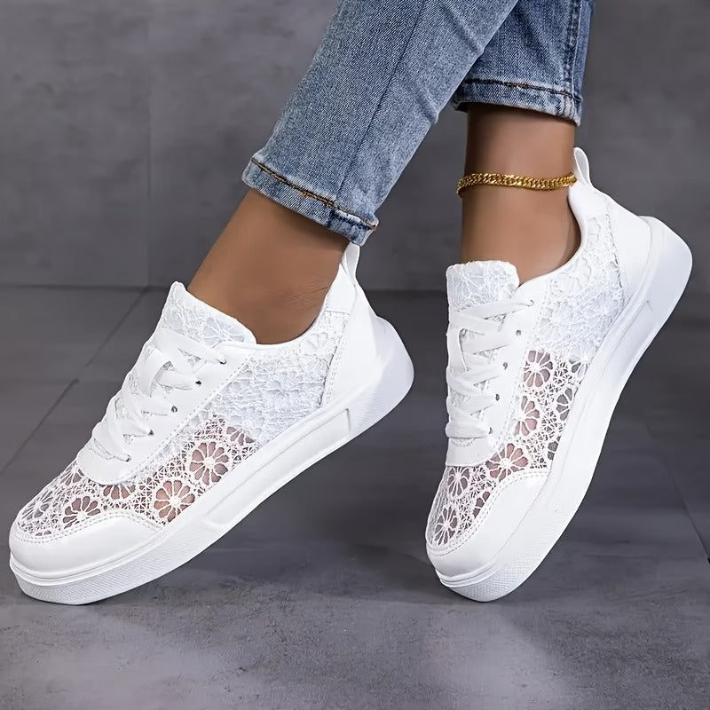 Serena™ | Sneakers in Pizzo Floreale