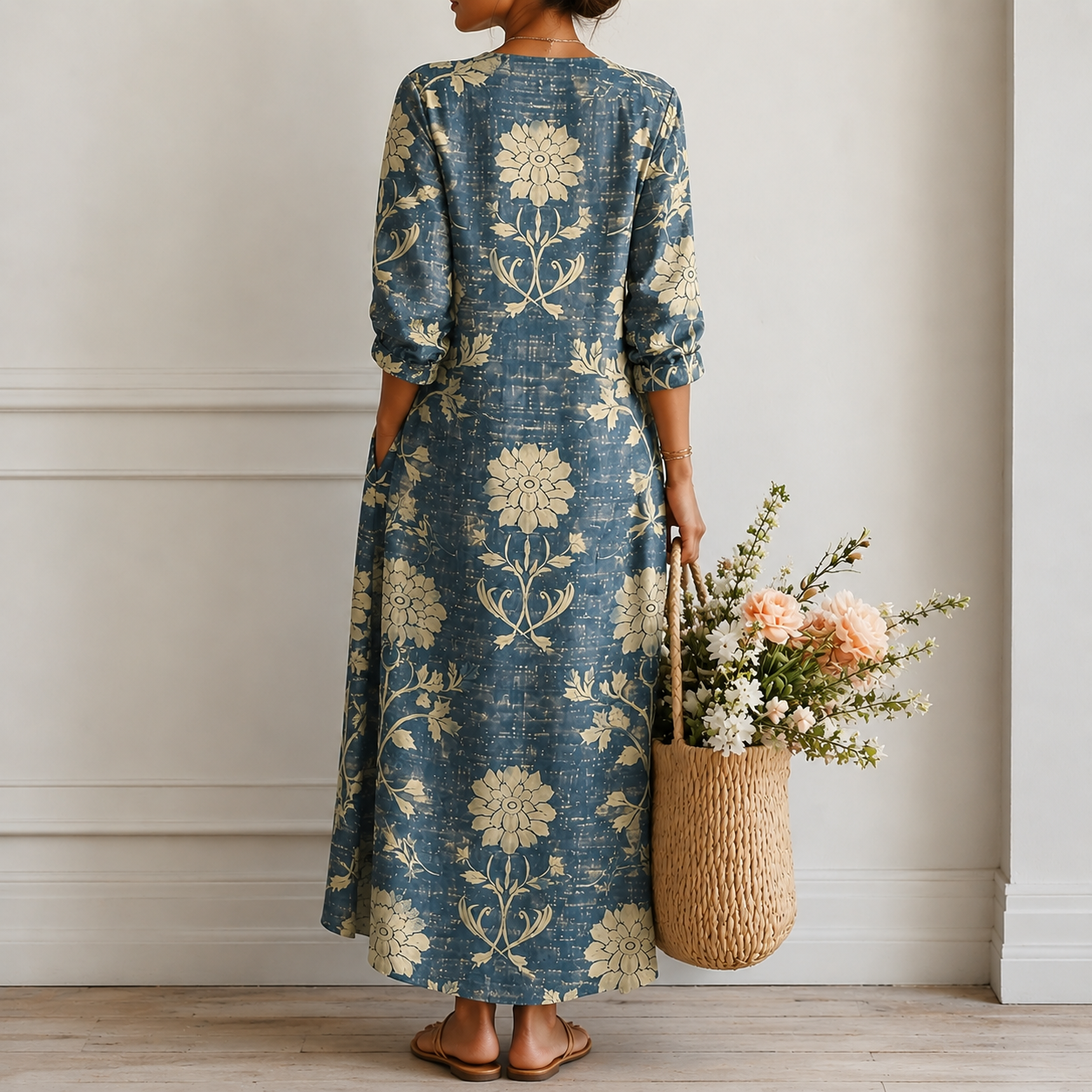 Bianca™ | Abito Lungo Floreale Boho
