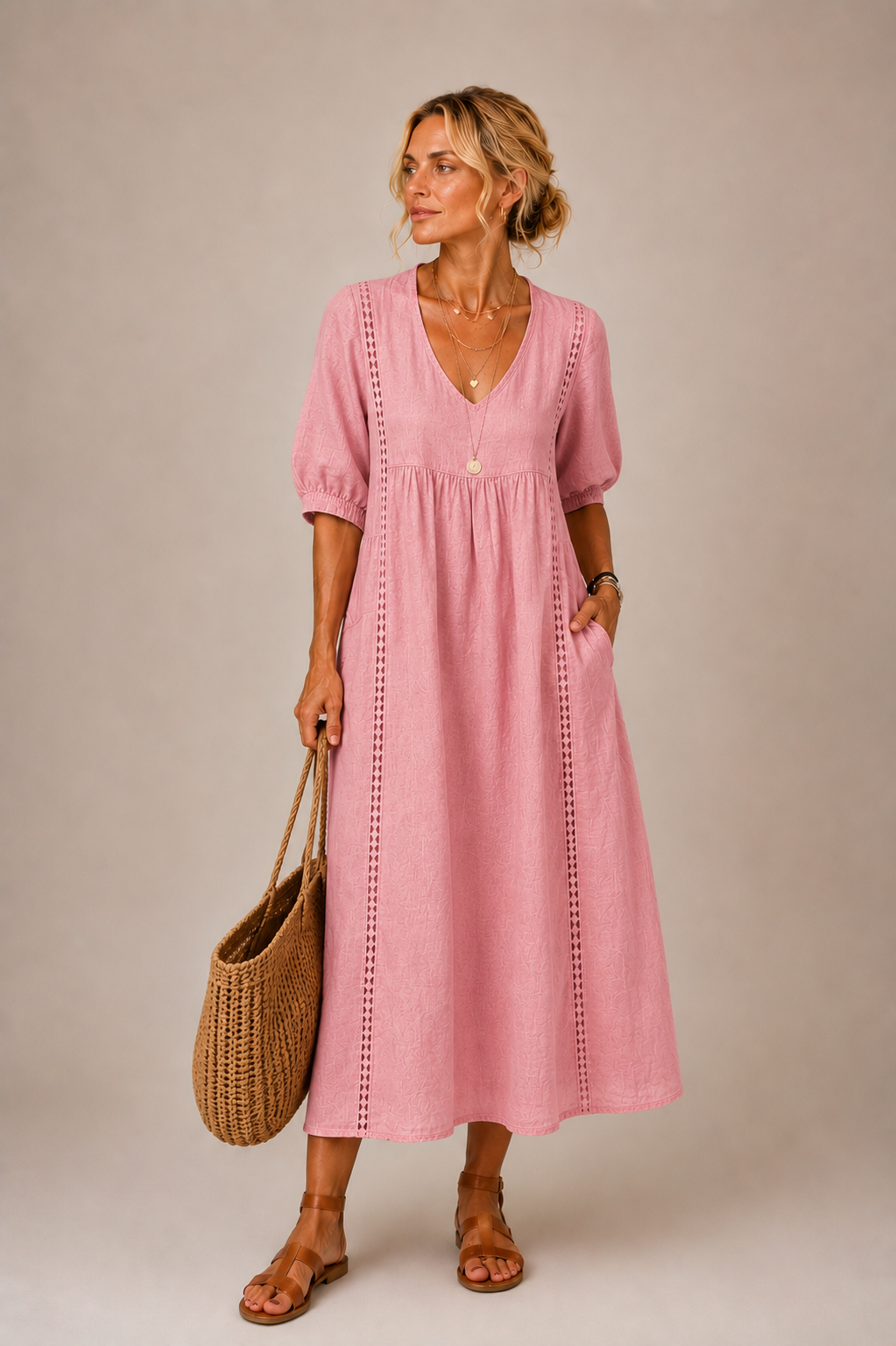 Giada™ | Abito Midi Elegante