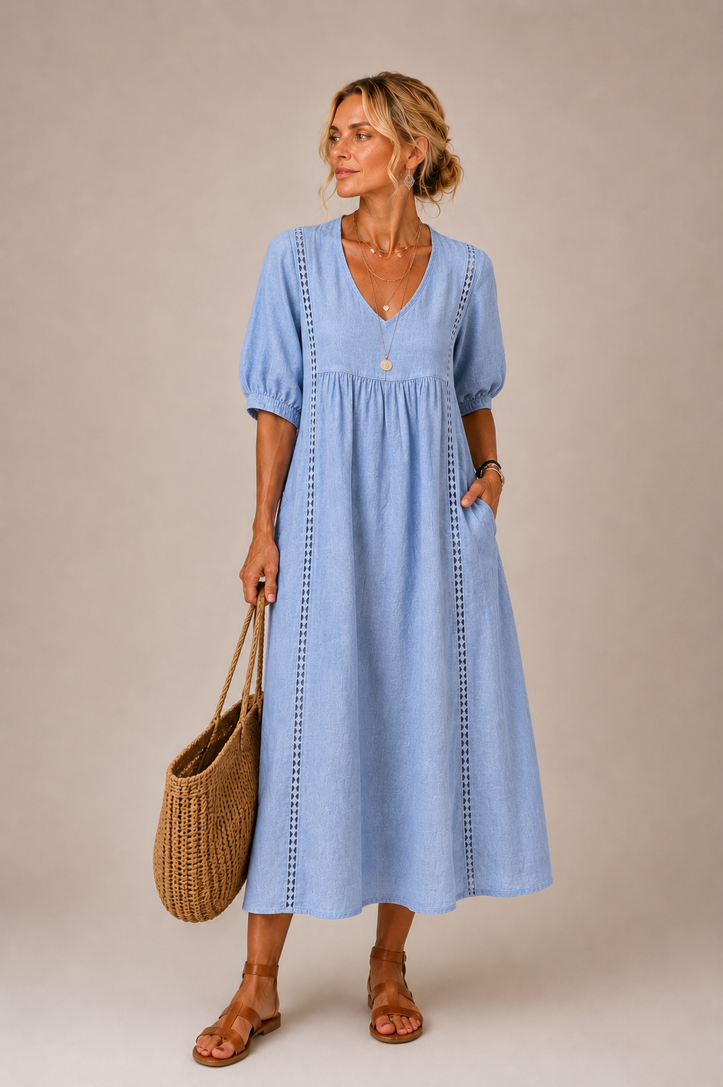 Giada™ | Abito Midi Elegante