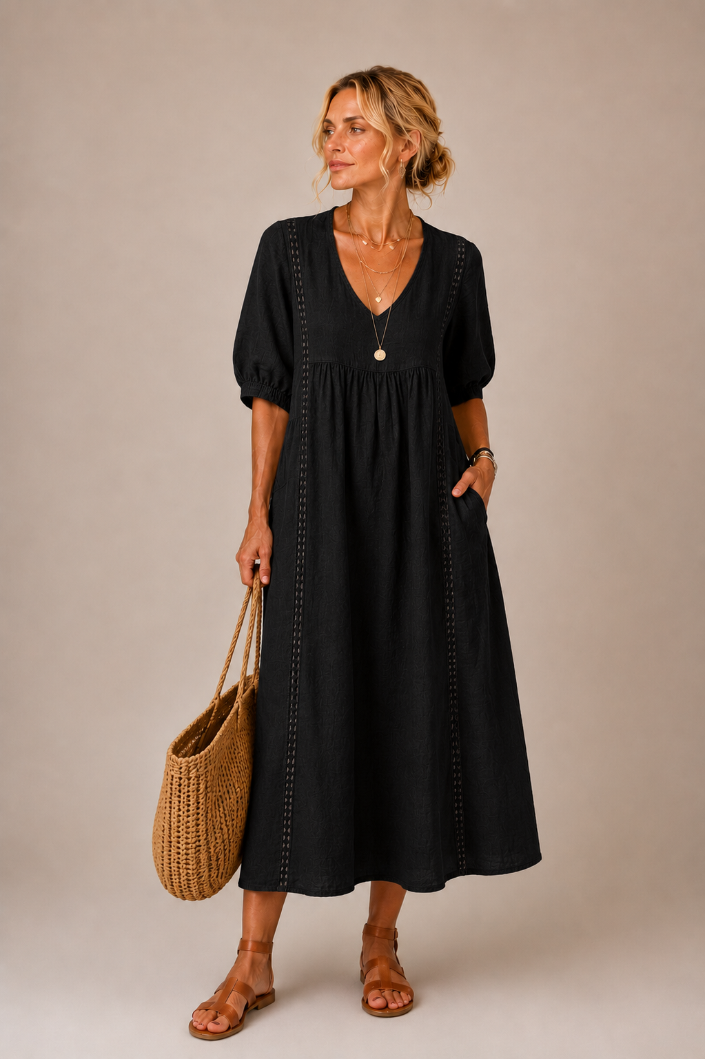 Giada™ | Abito Midi Elegante