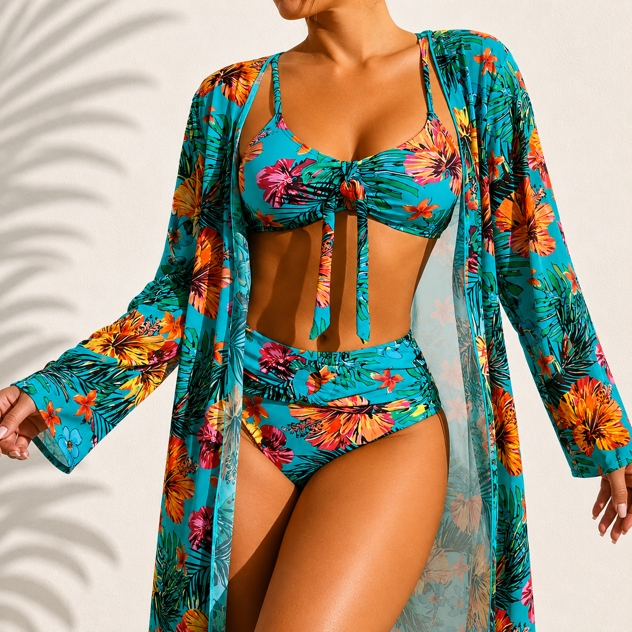 Giulia™ | Bikini Elegante Tropicale 3 Pezzi