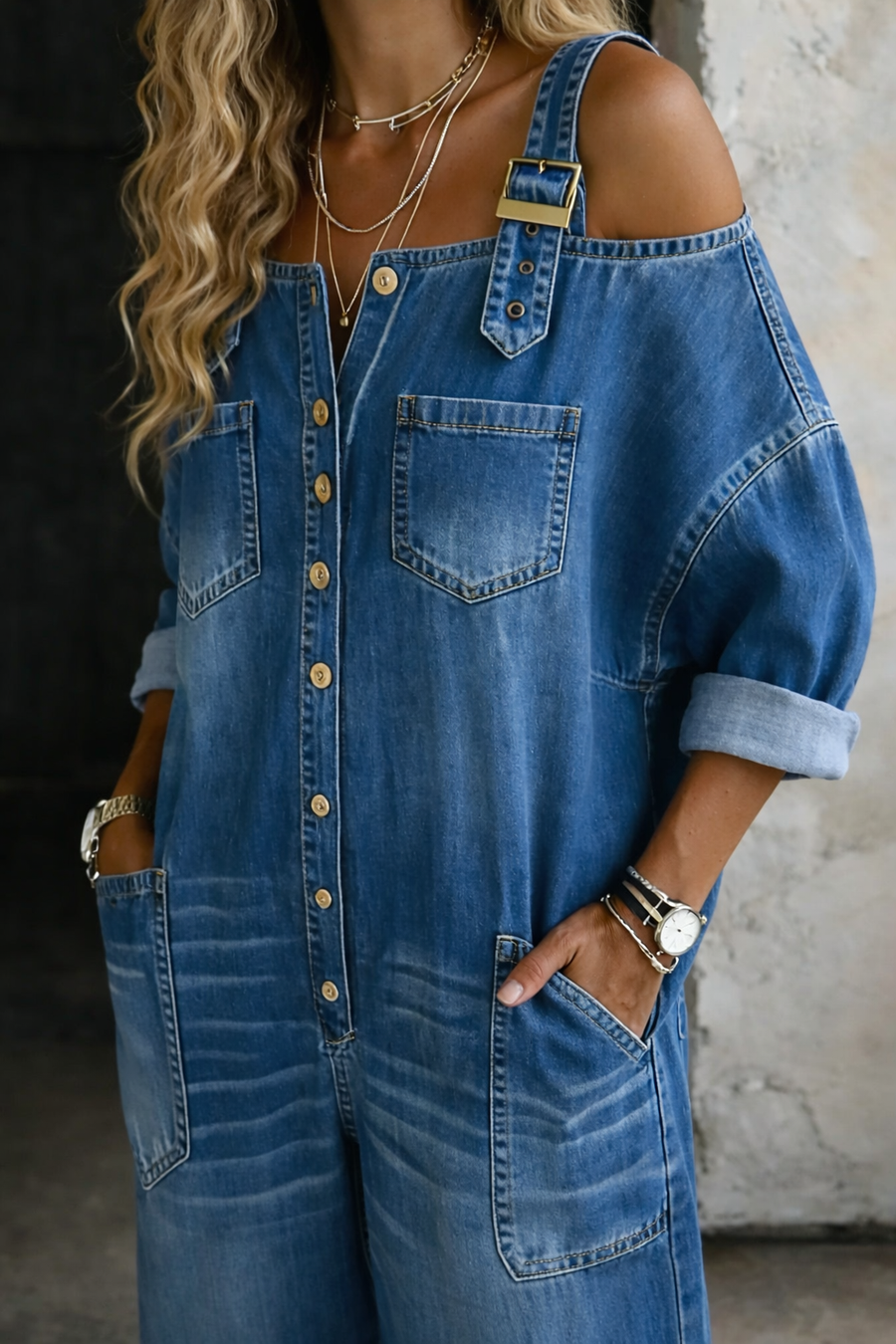 Sophia™ | Tuta Denim