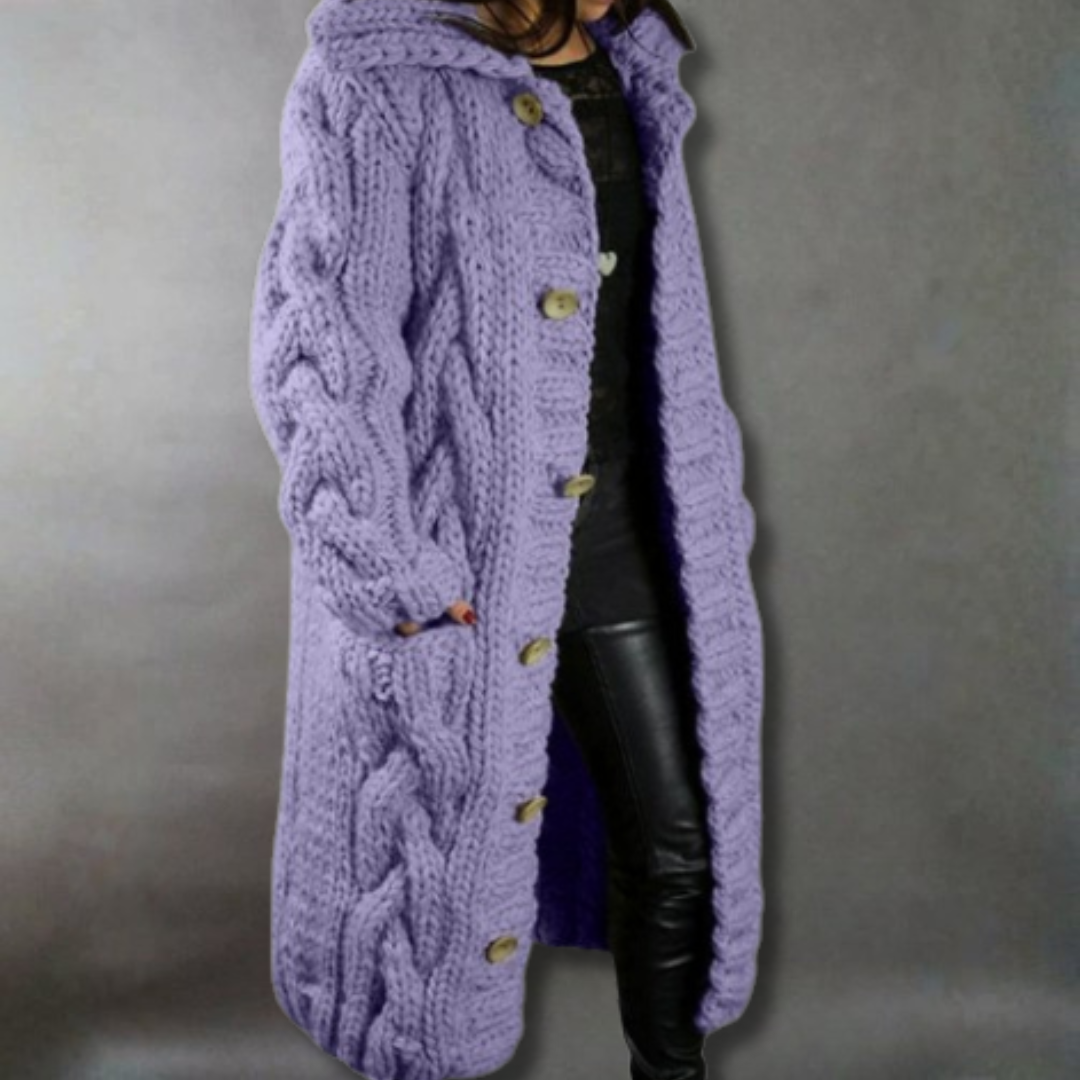 Patrizia™ | Cappotto Caldo ed Elegante con Copertura Addominale