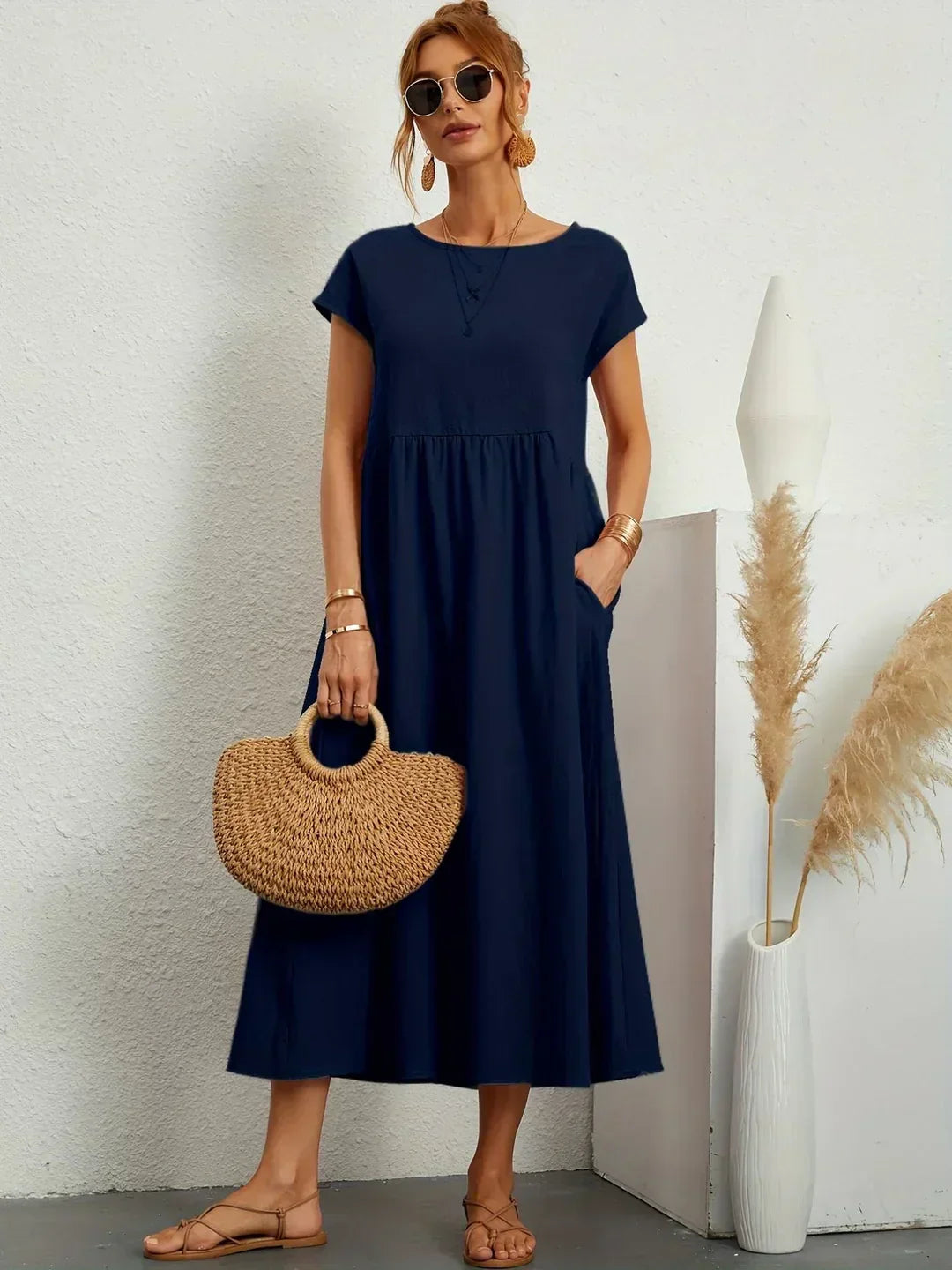 Bianca™ | Abito Midi Raffinato
