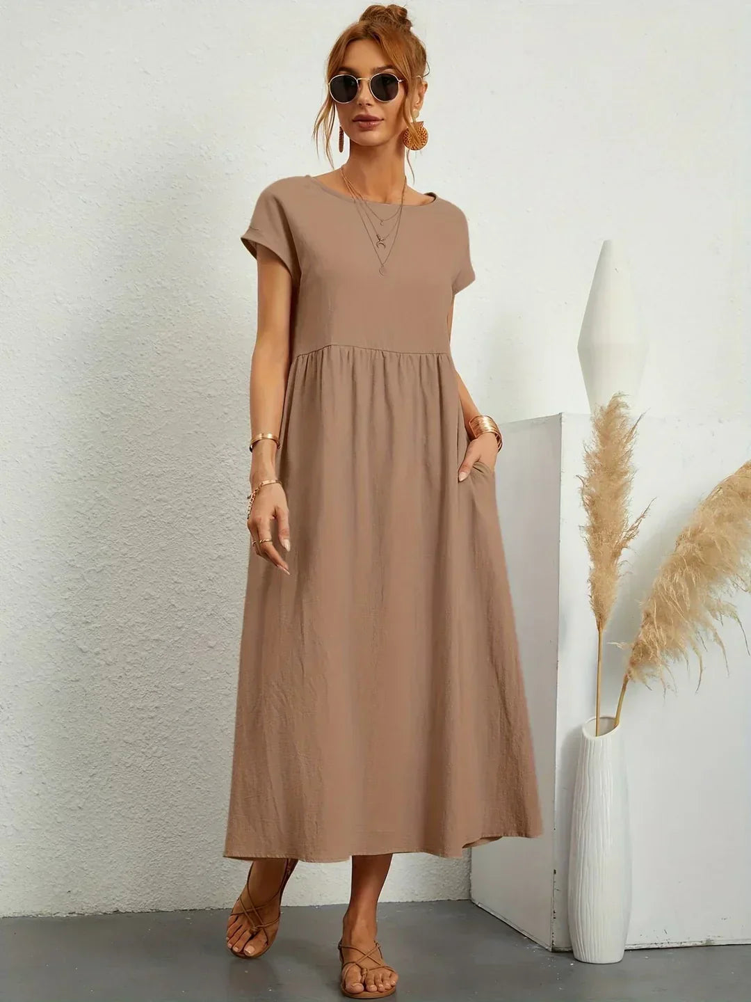 Bianca™ | Abito Midi Raffinato