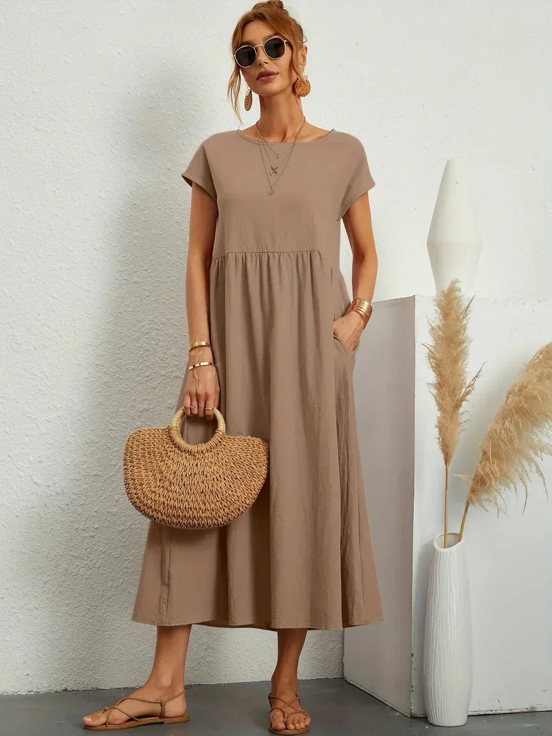 Bianca™ | Abito Midi Raffinato