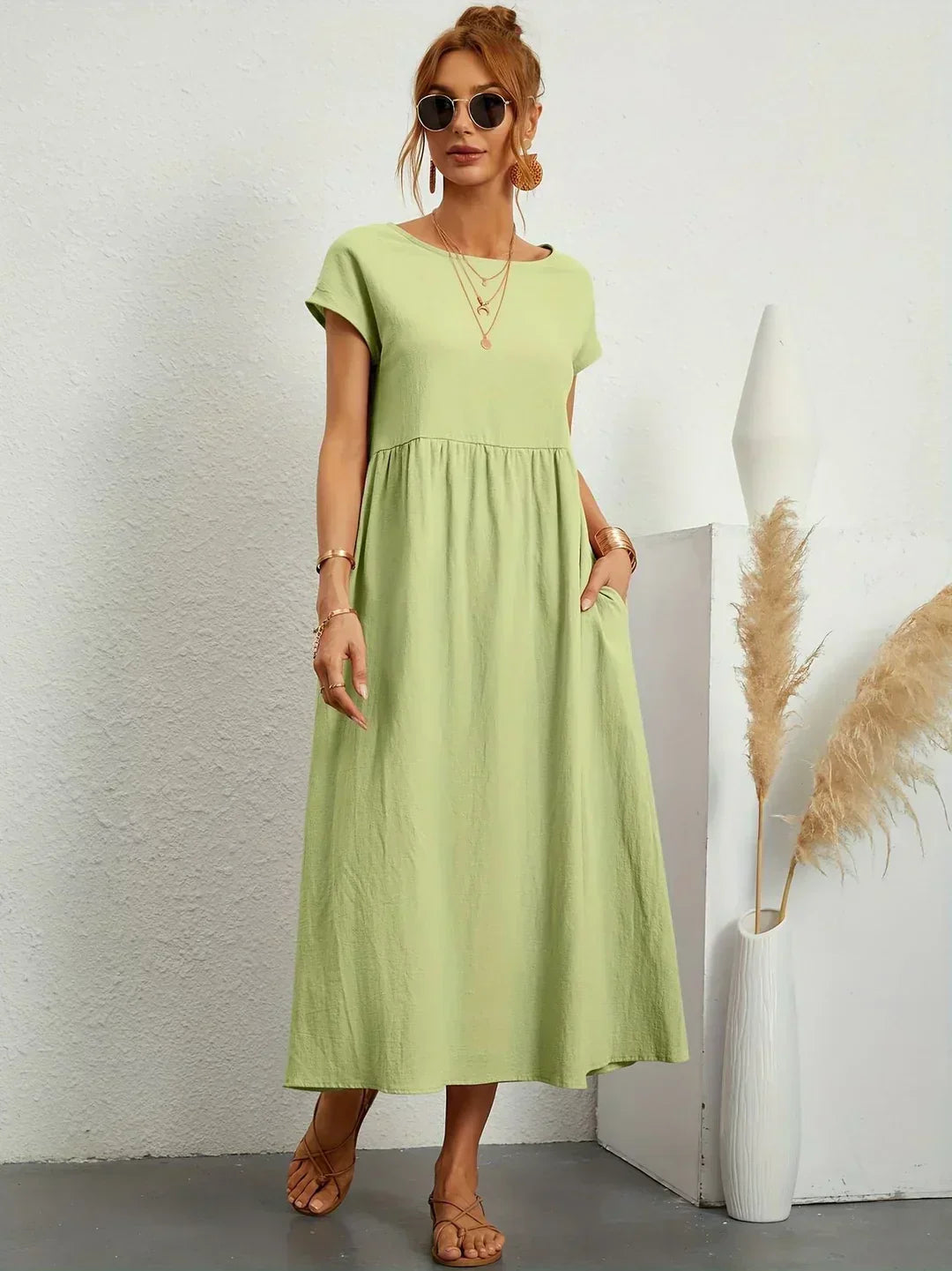 Bianca™ | Abito Midi Raffinato