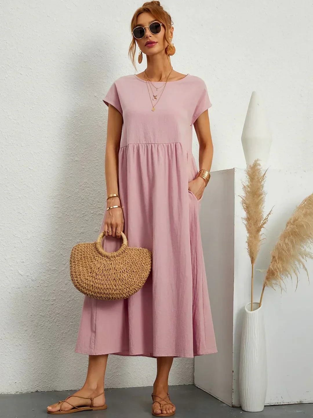 Bianca™ | Abito Midi Raffinato
