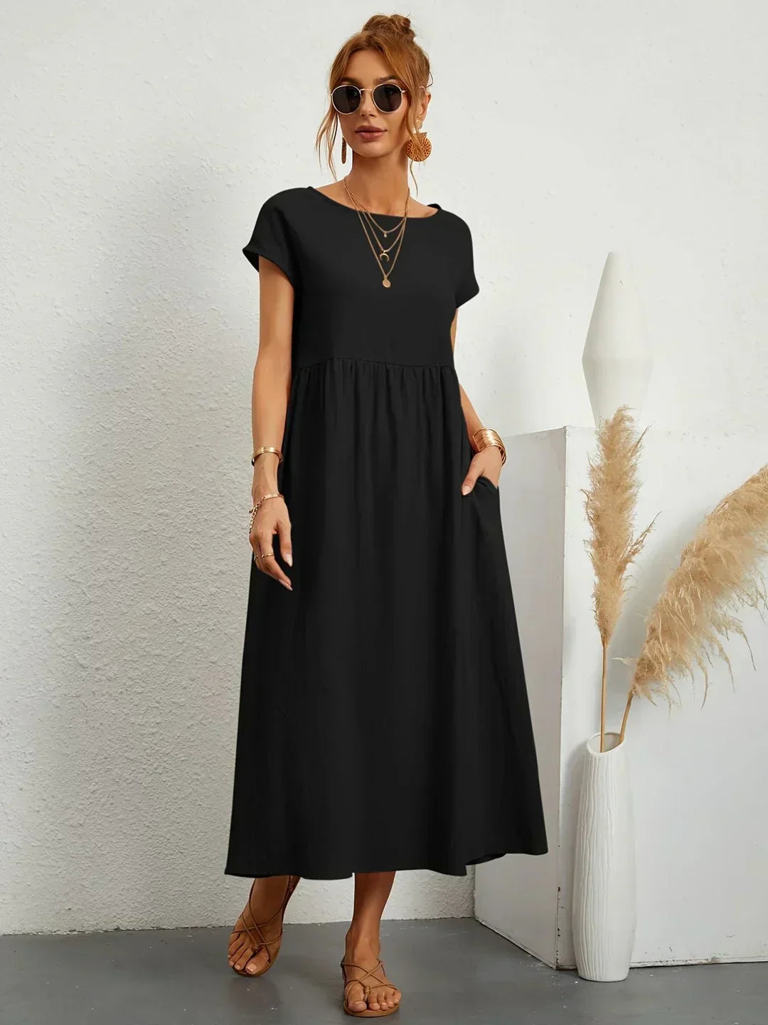 Bianca™ | Abito Midi Raffinato