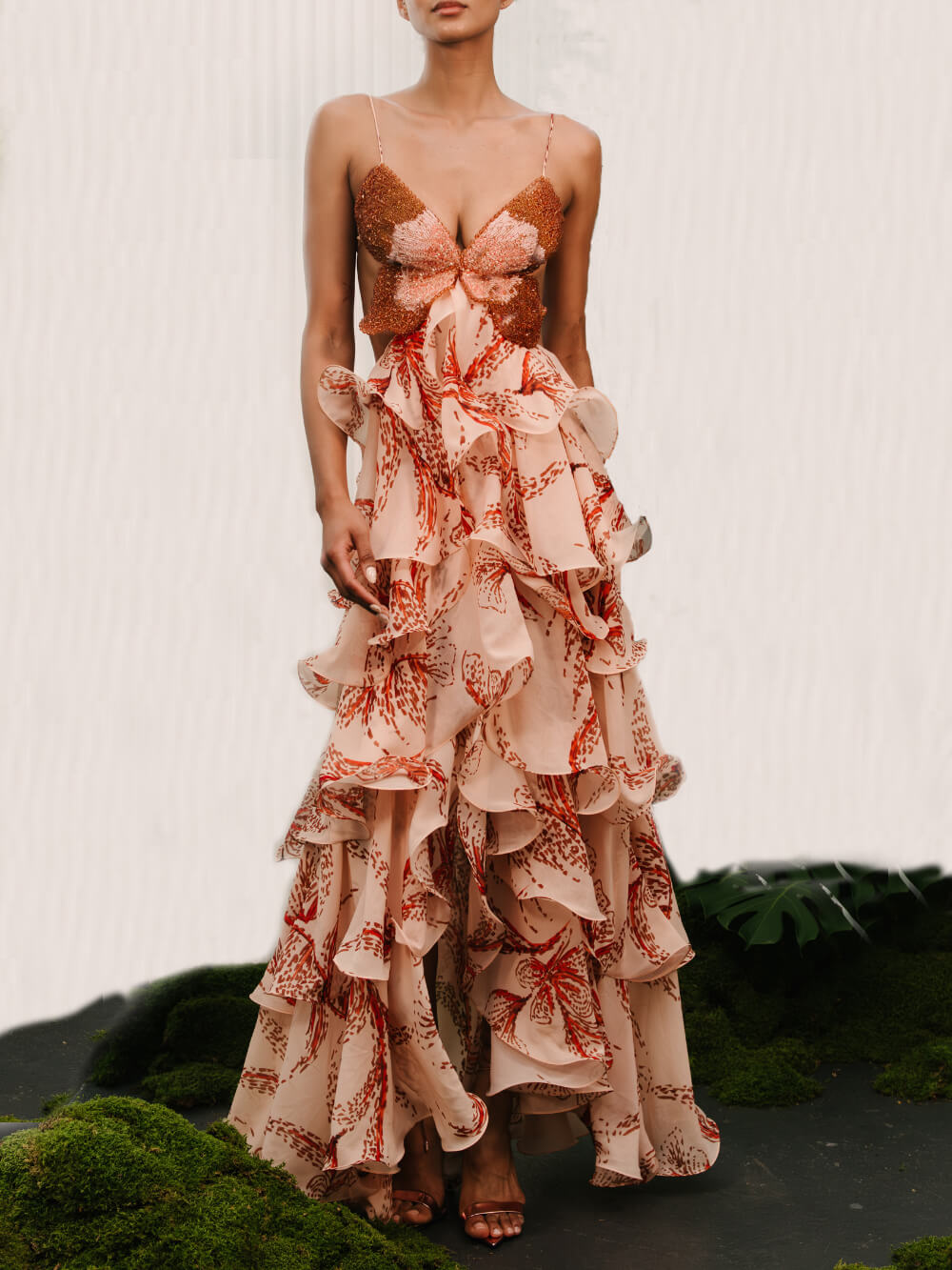 Abito Maxi Papillon Signature