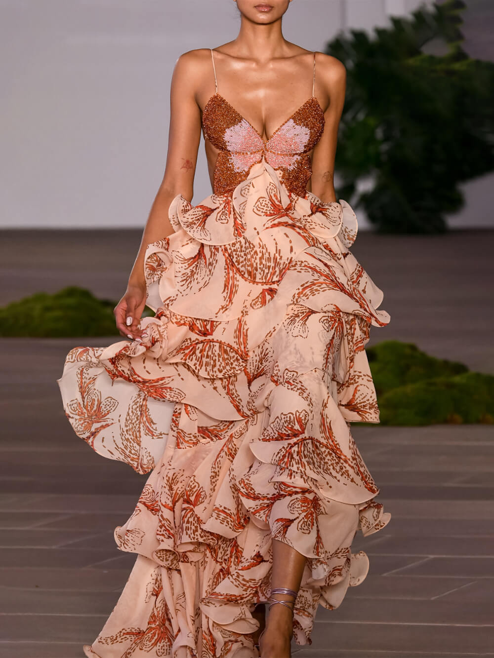 Abito Maxi Papillon Signature