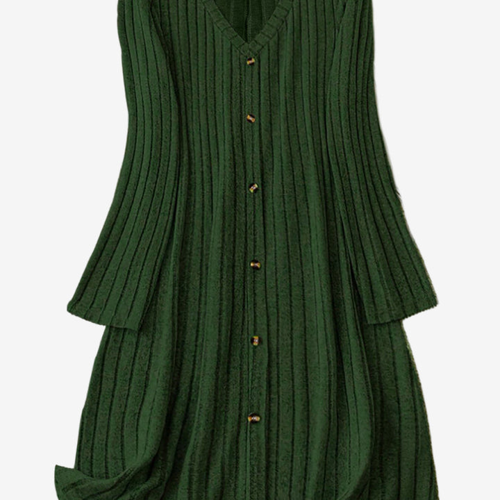 Veronie™ Abito in maglia svasata