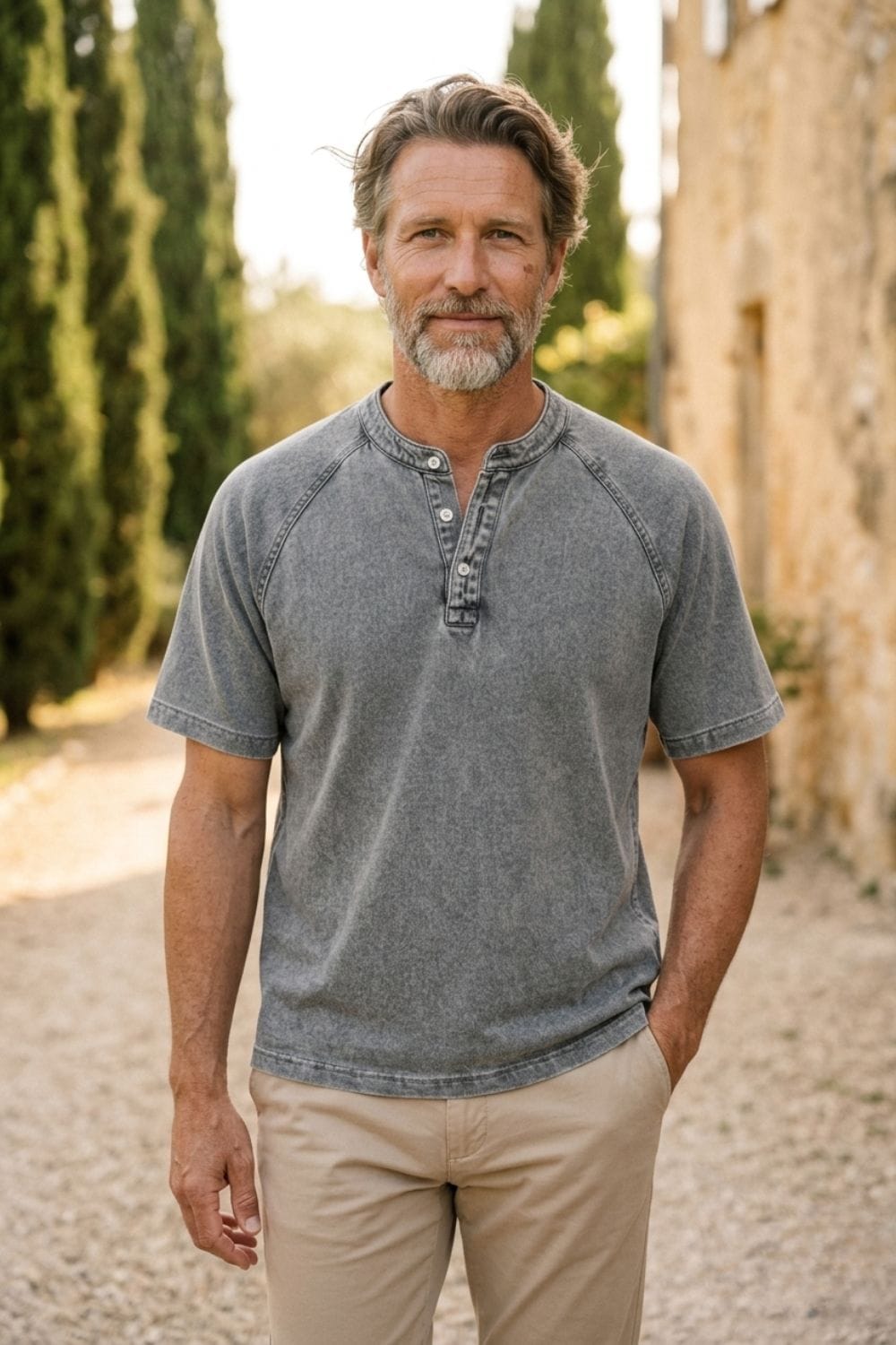Lorenzo™ | Maglia Henley Casual